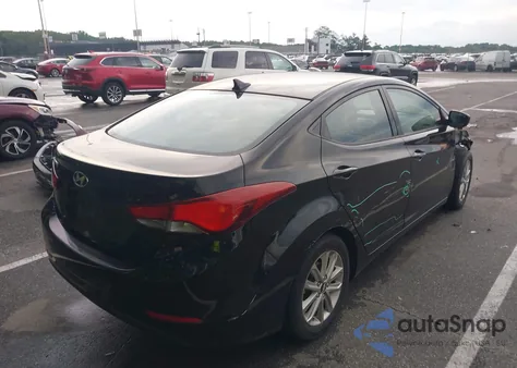 2014 Hyundai Elantra Se из США, поврежденный, VIN KMHDH4AE6EU029171